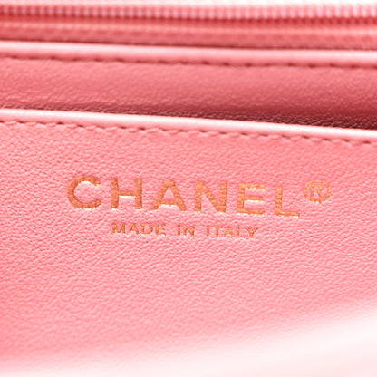 Chanel Lambskin Quilted Mini Rectangular Flap Light Pink 6 of 10
