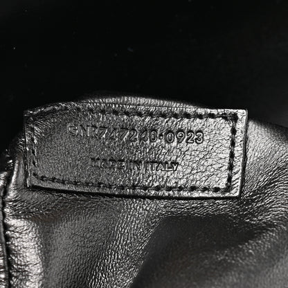 Saint Laurent Smooth Calfskin Manhattan Top Handle Black 7 of 12