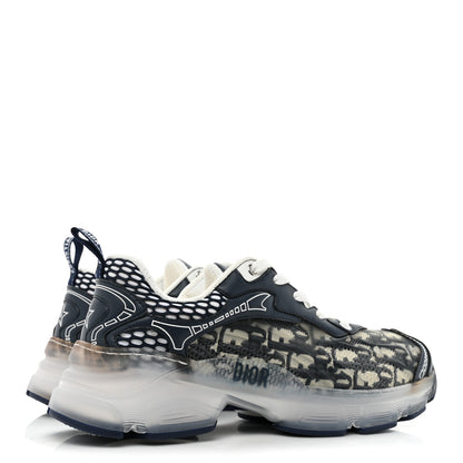 Christian Dior Technical Fabric Mesh Oblique Dior Vibe Sneakers 37 Deep Blue 5 of 11