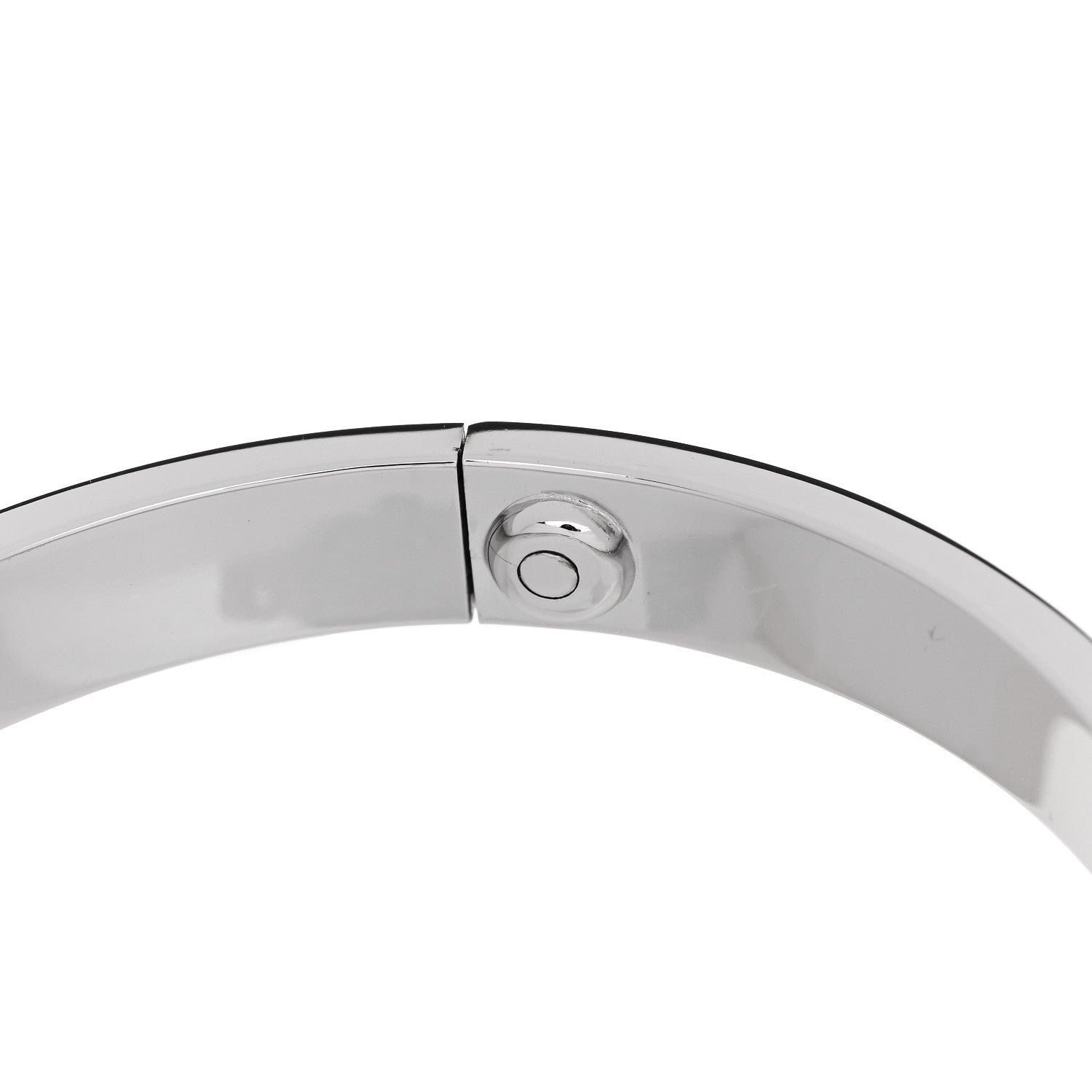 Cartier 18K White Gold LOVE Bracelet 17 8 of 8