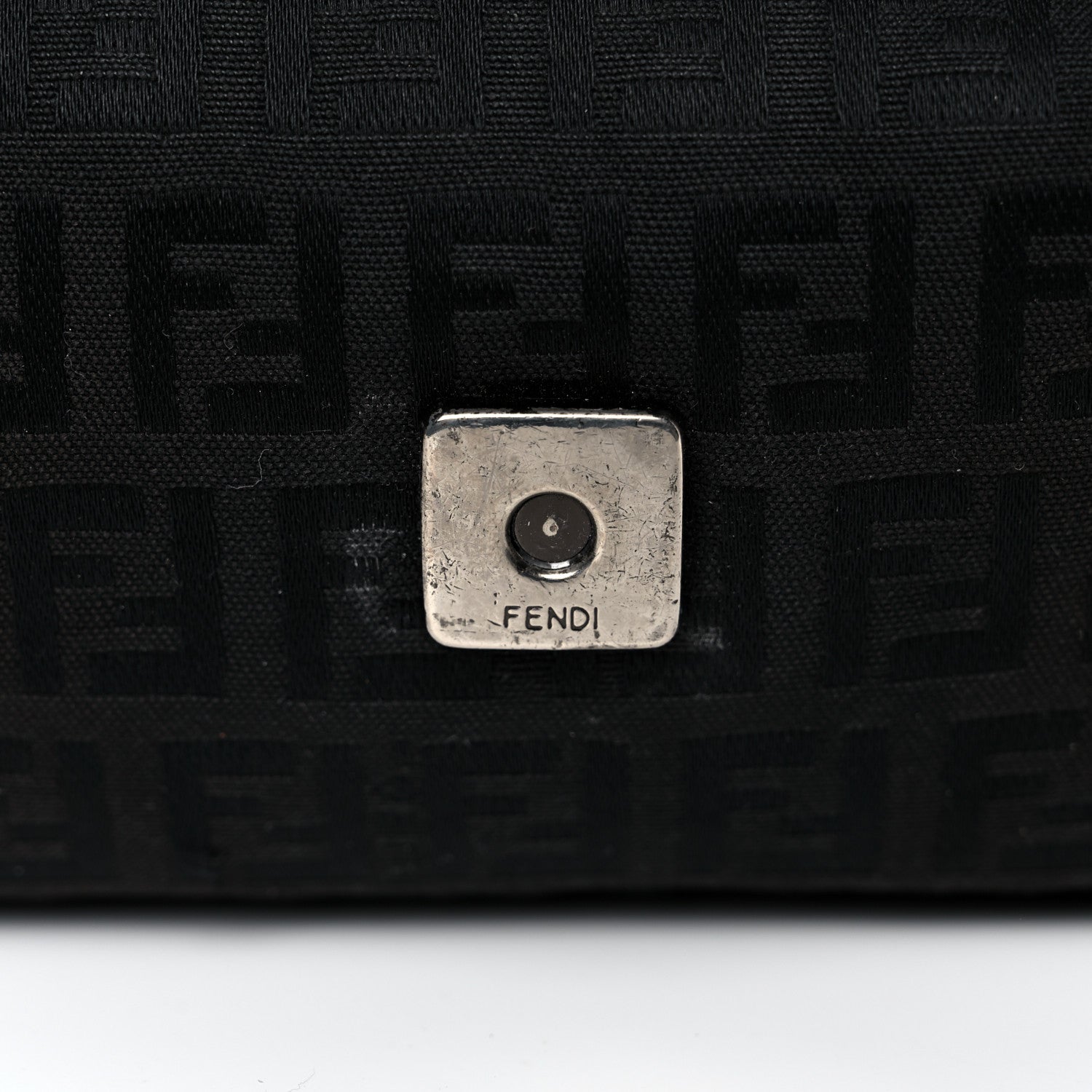 Fendi Zucca Baguette Black 12 of 20
