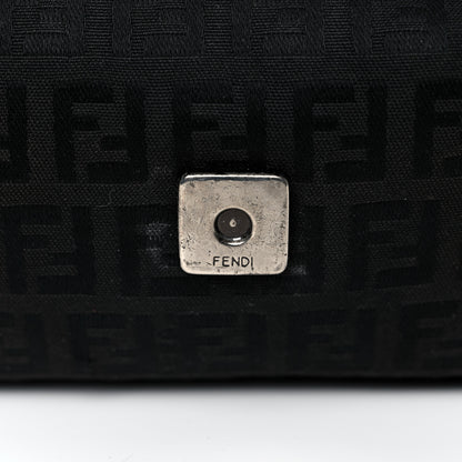 Fendi Zucca Baguette Black 12 of 20