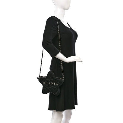 Chanel Satin Walk Of Fame Bag Black 2 of 9