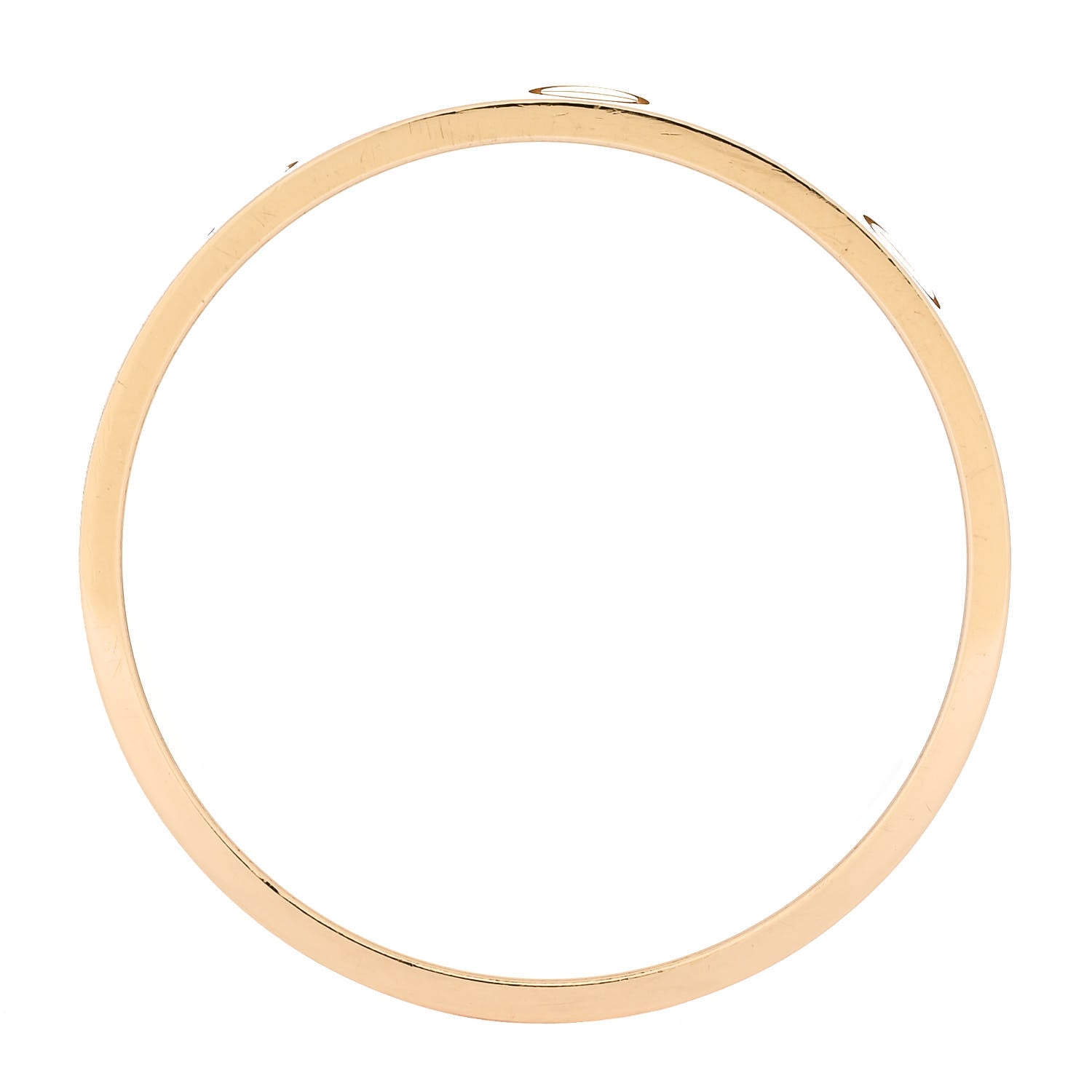 Cartier 18K Yellow Gold 3.5mm LOVE Wedding Band Ring 63 10.25 5 of 7