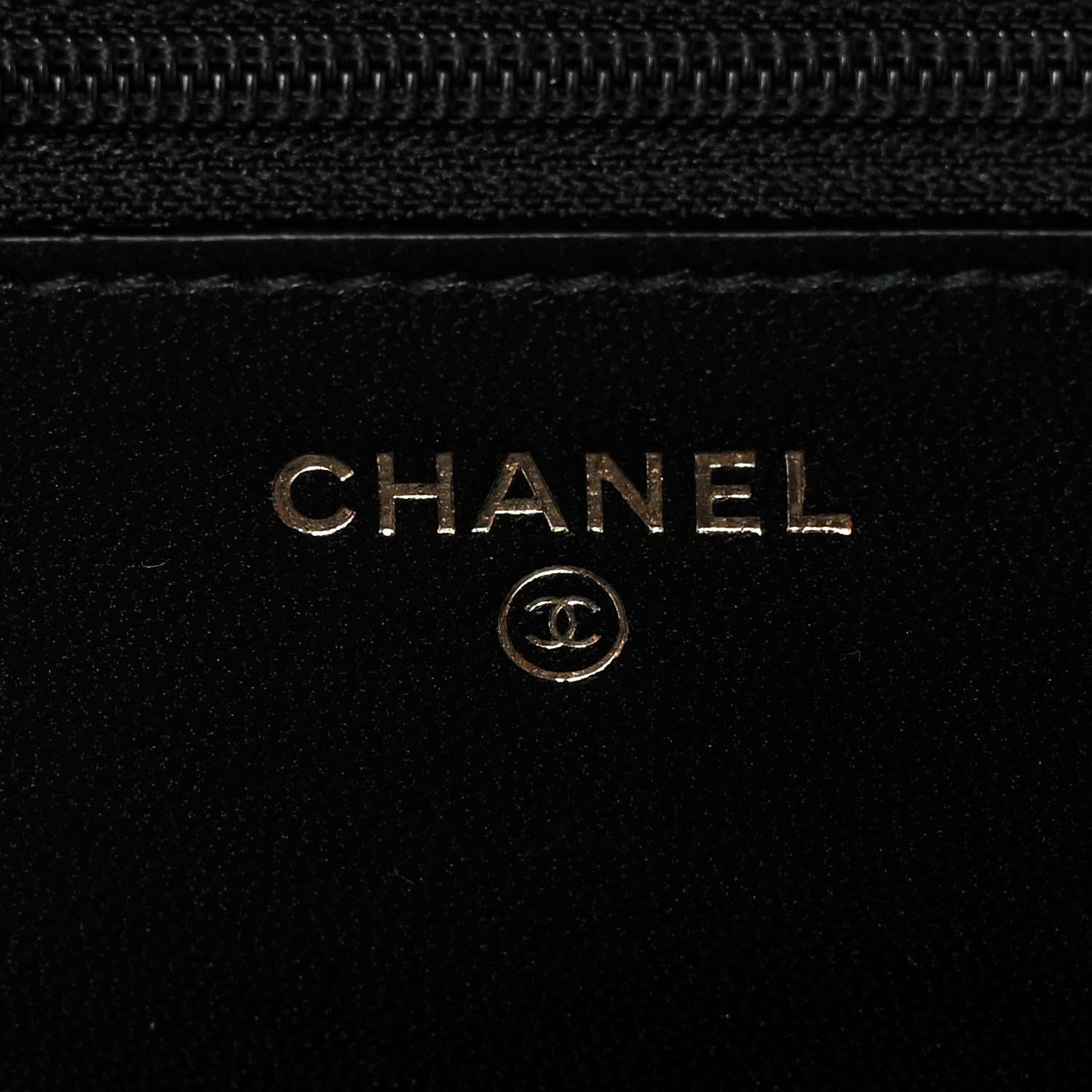 Chanel Lambskin Quilted Trendy CC Wallet On Chain WOC Black 5 of 11