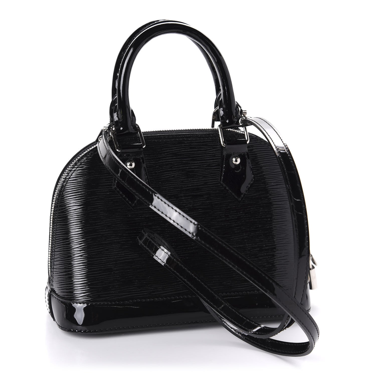 Louis Vuitton Epi Electric Alma BB Black 4 of 10