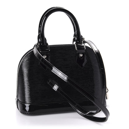 Louis Vuitton Epi Electric Alma BB Black 4 of 10