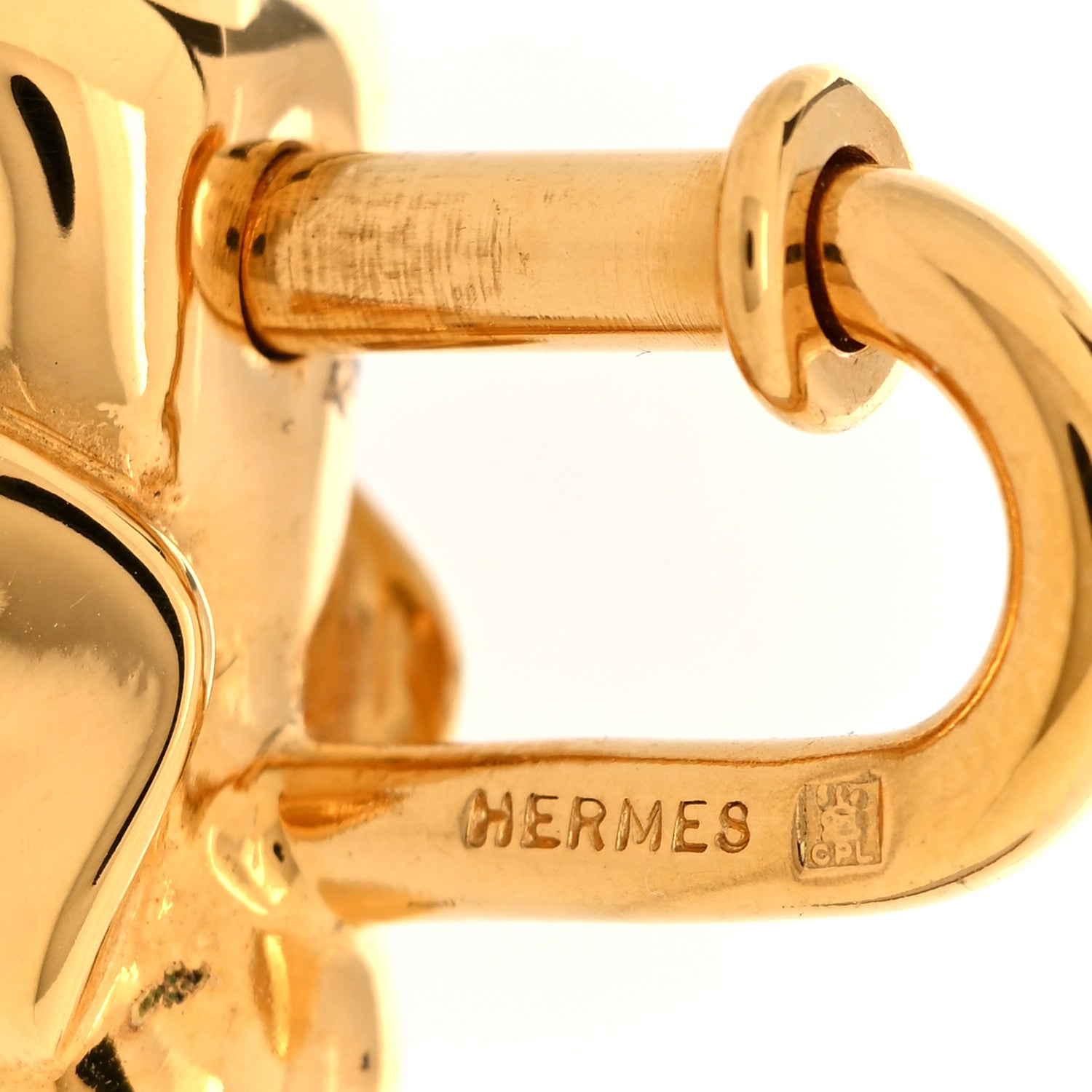 Hermes Permabrass Elephant Cadena Lock Gold 1842784 – FASHIONPHILE