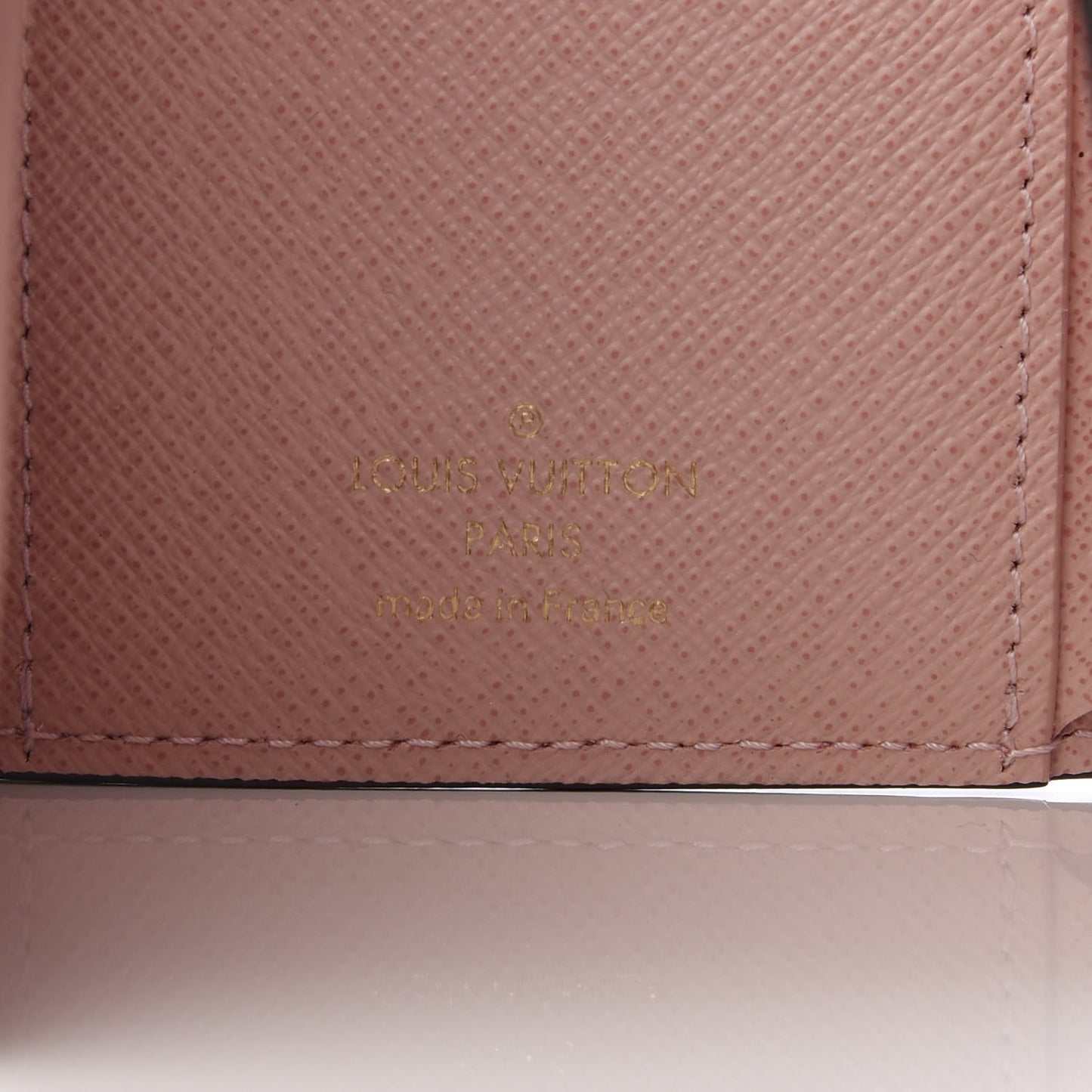 Epi Birds Victorine Wallet Rose Ballerine