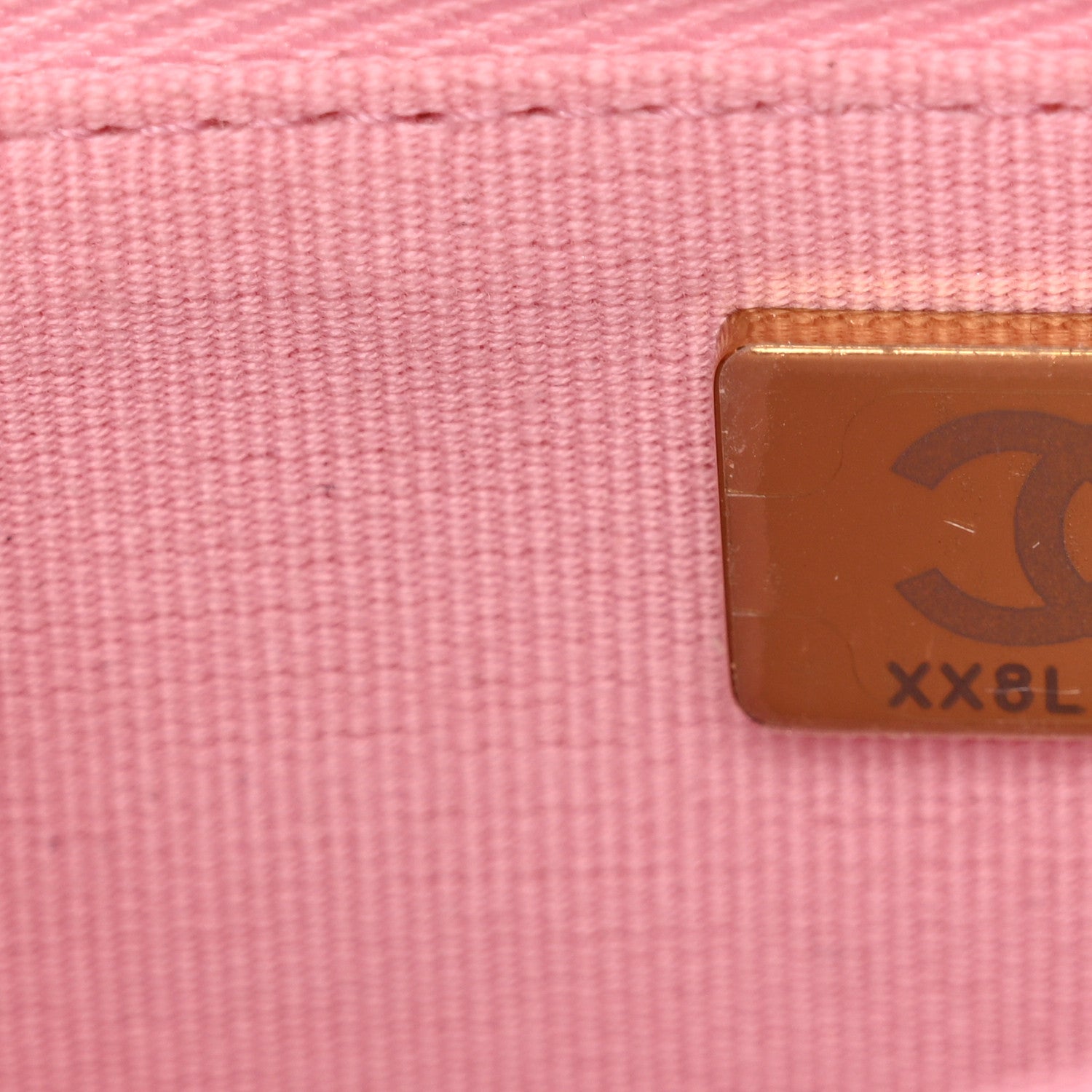 Chanel Iridescent Calfskin Quilted Wallet On Chain WOC Rose Pink 8 of 13