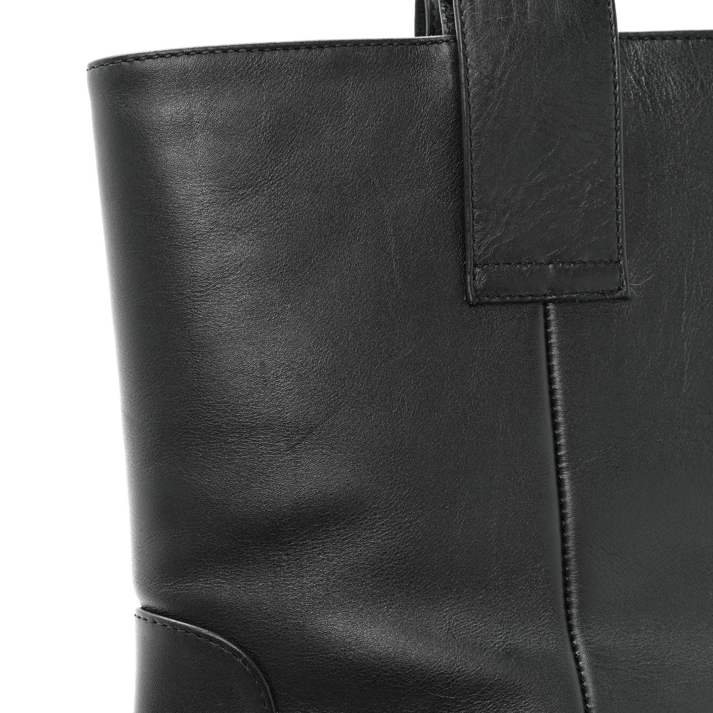 Calfskin CC Ankle Boots 42 Black