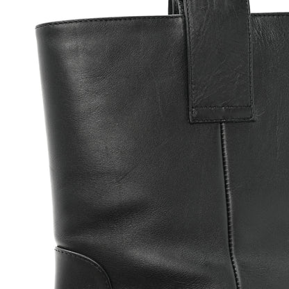 Chanel Calfskin CC Ankle Boots 42 Black 16 of 16