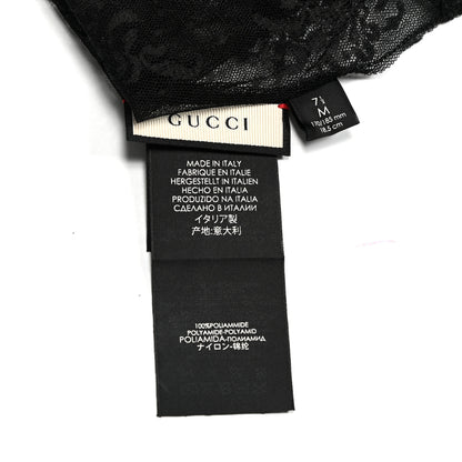 Gucci Lace Fingerless Gloves 7.5 Black 4 of 6