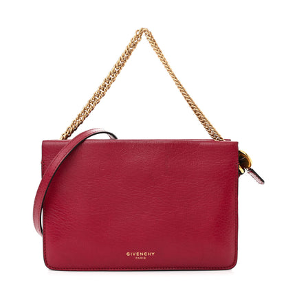 Givenchy Goatskin Suede Cross 3 Crossbody Bag Fig Pink Cherry 1 of 13