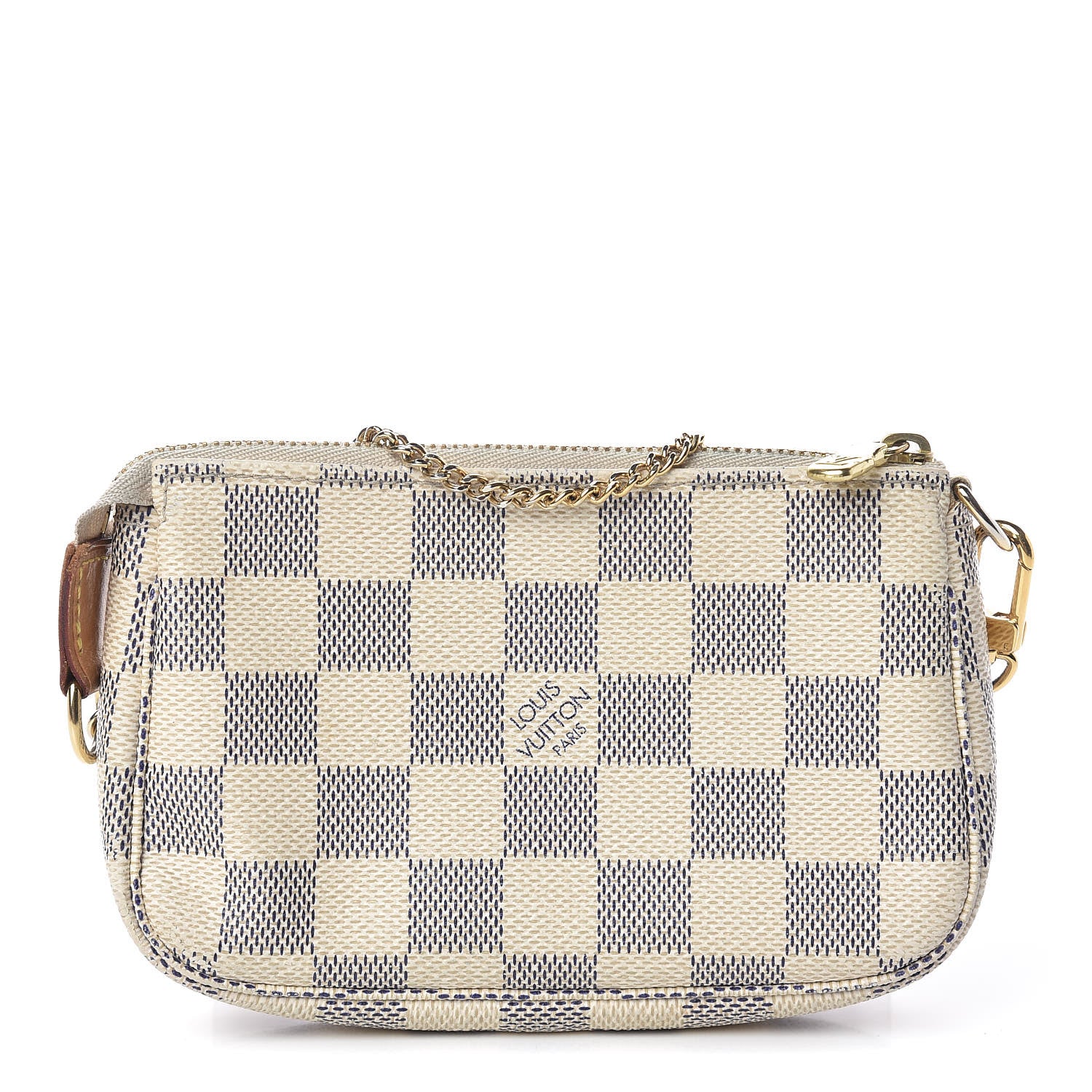 Louis Vuitton Damier Azur Mini Pochette Accessories 1 of 12