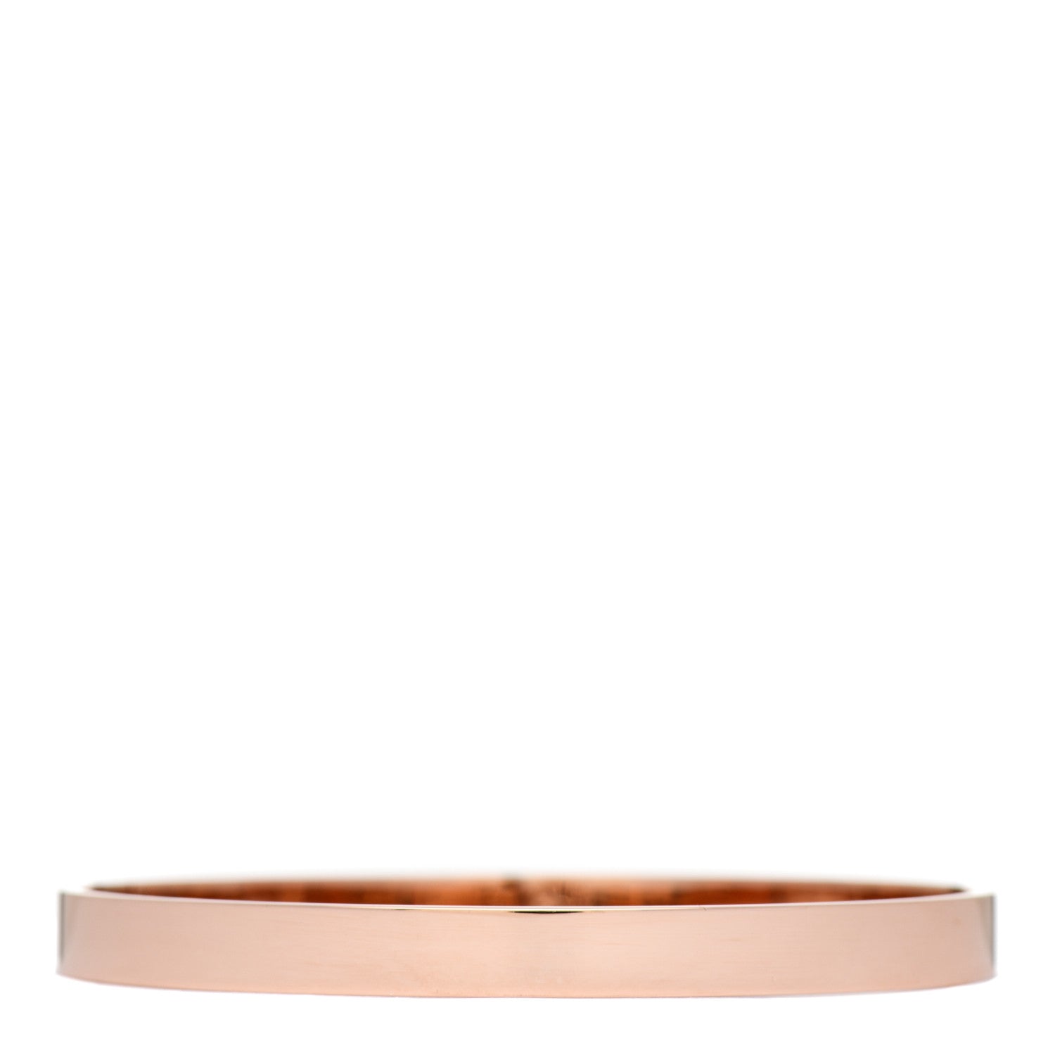 Hermes 18K Rose Gold Diamond PM Kelly Bracelet ST 2 of 4