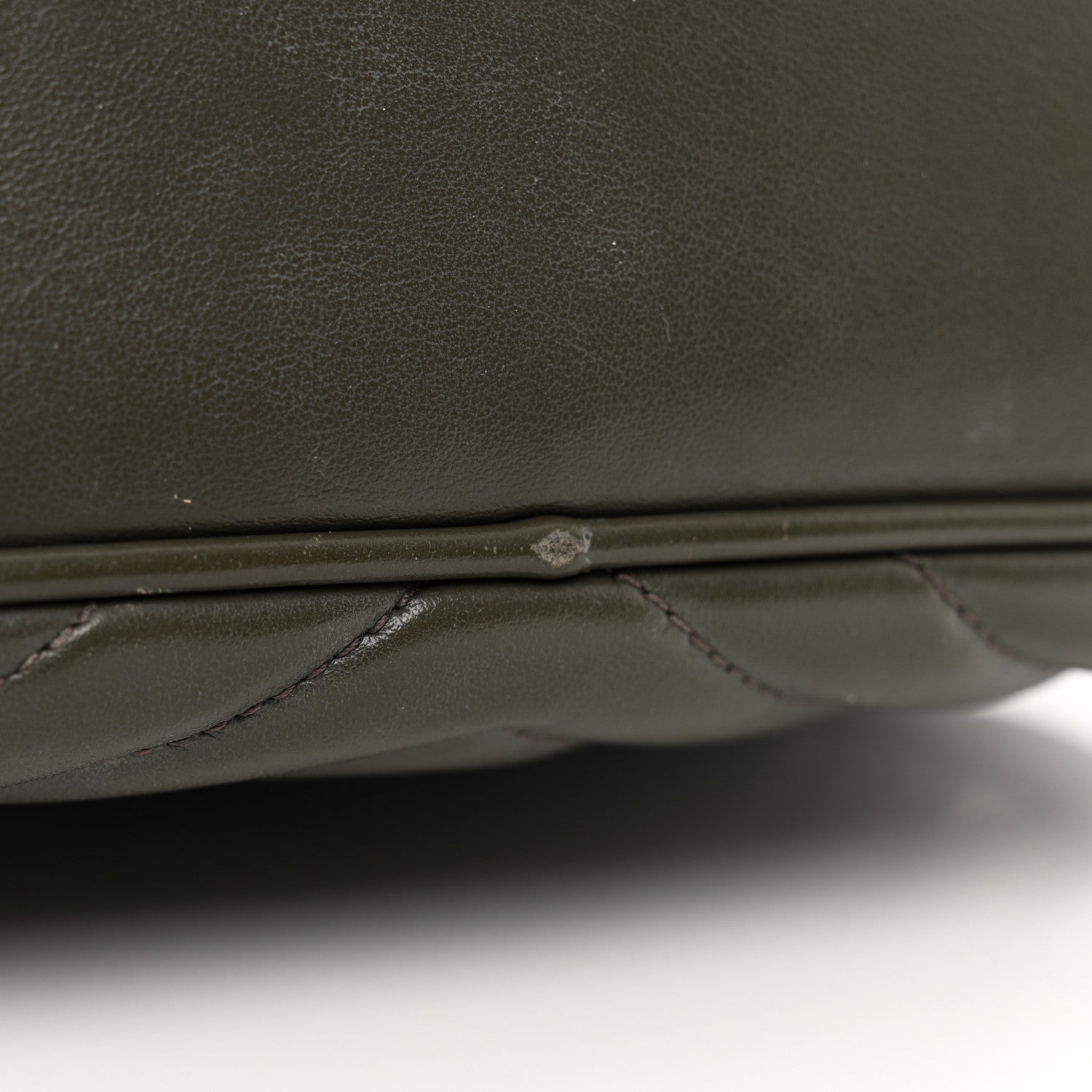 Saint Laurent Calfskin Matelasse Monogram Lou Camera Bag Pebble 11 of 12