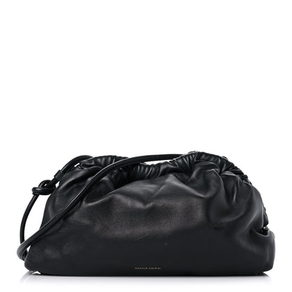 Mansur Gavriel Lambskin Mini Cloud Clutch Black Flamma 1 of 13