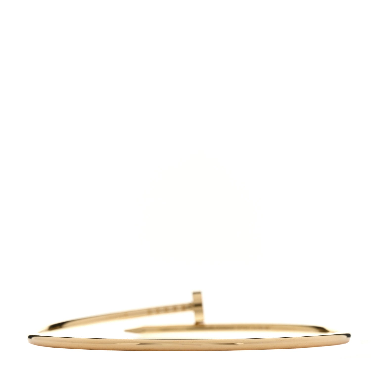 Cartier 18K Yellow Gold Small Juste Un Clou Bracelet 19 2 of 4