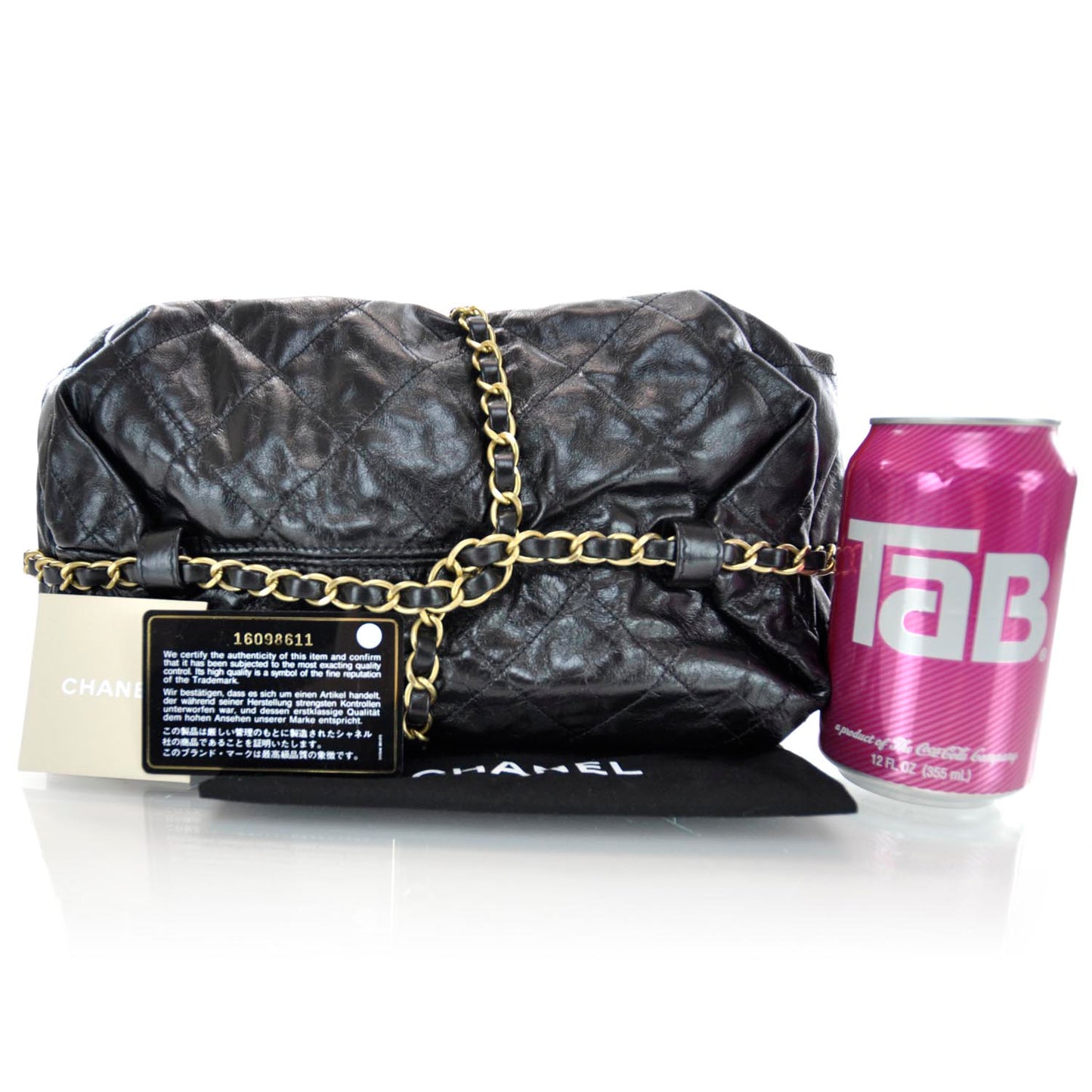 Calfskin Baluchon Black