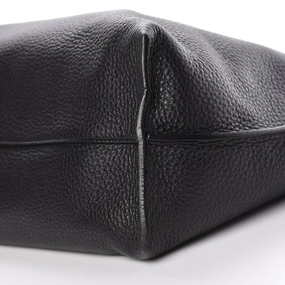 Saint Laurent Grained Calfskin Patti Tote Black 10 of 10
