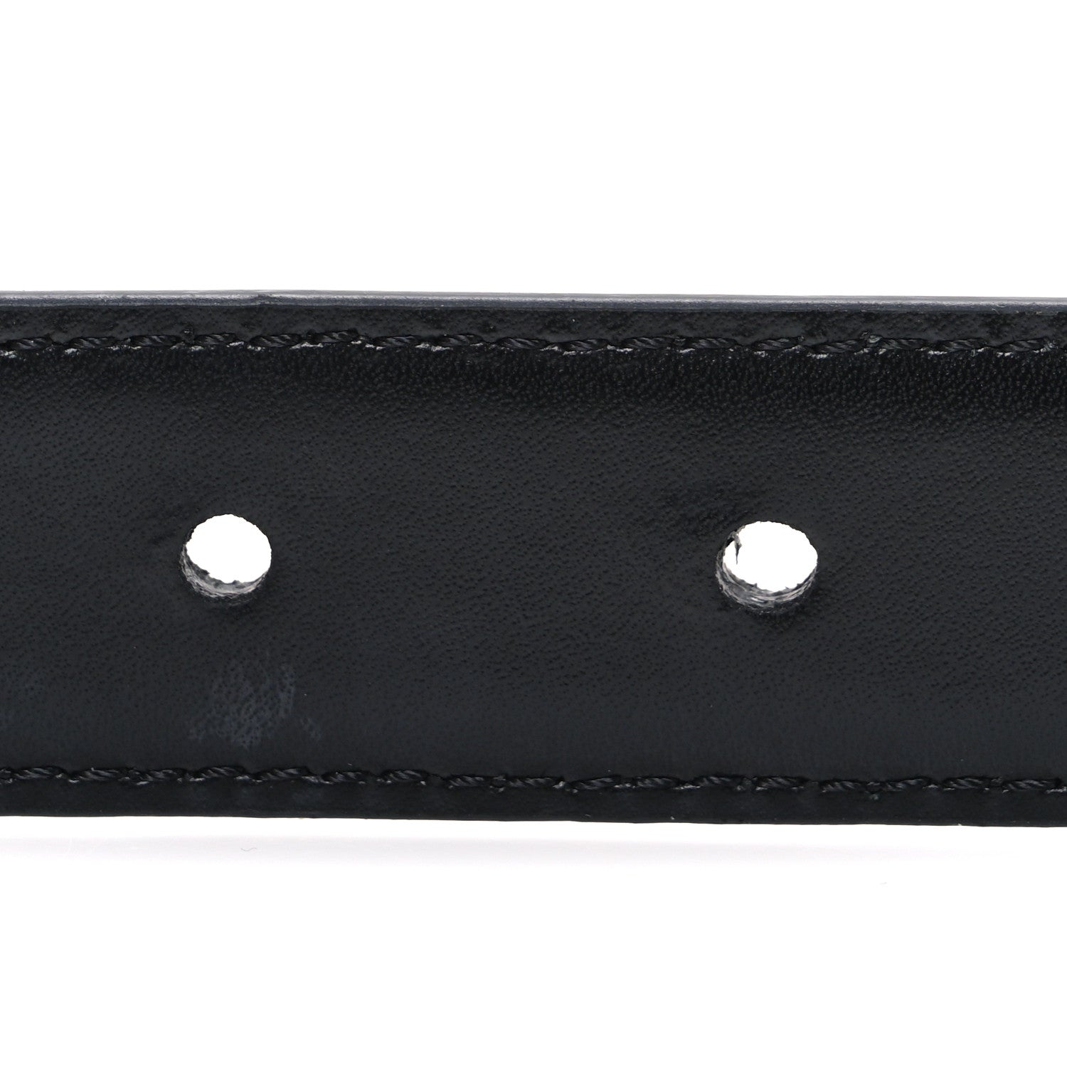 Celine Box Calfskin Medium 25mm Triomphe Belt 70 Black 4 of 6