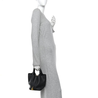Hermes Taurillon Clemence Picotin Lock 18 PM Black 2 of 12