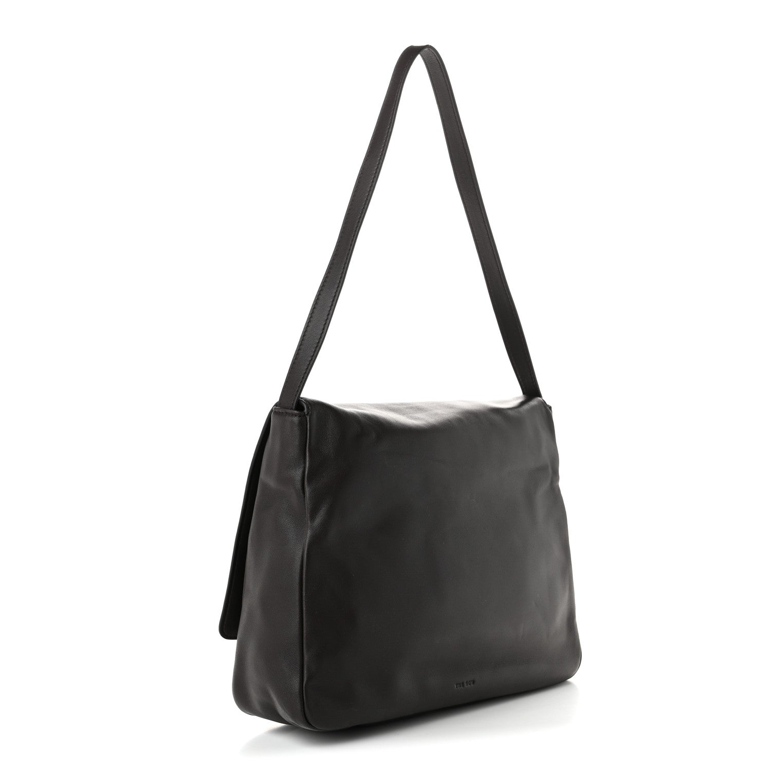 The Row Nappa Nuance Hobo Two Bag Dark Brown 3 of 9