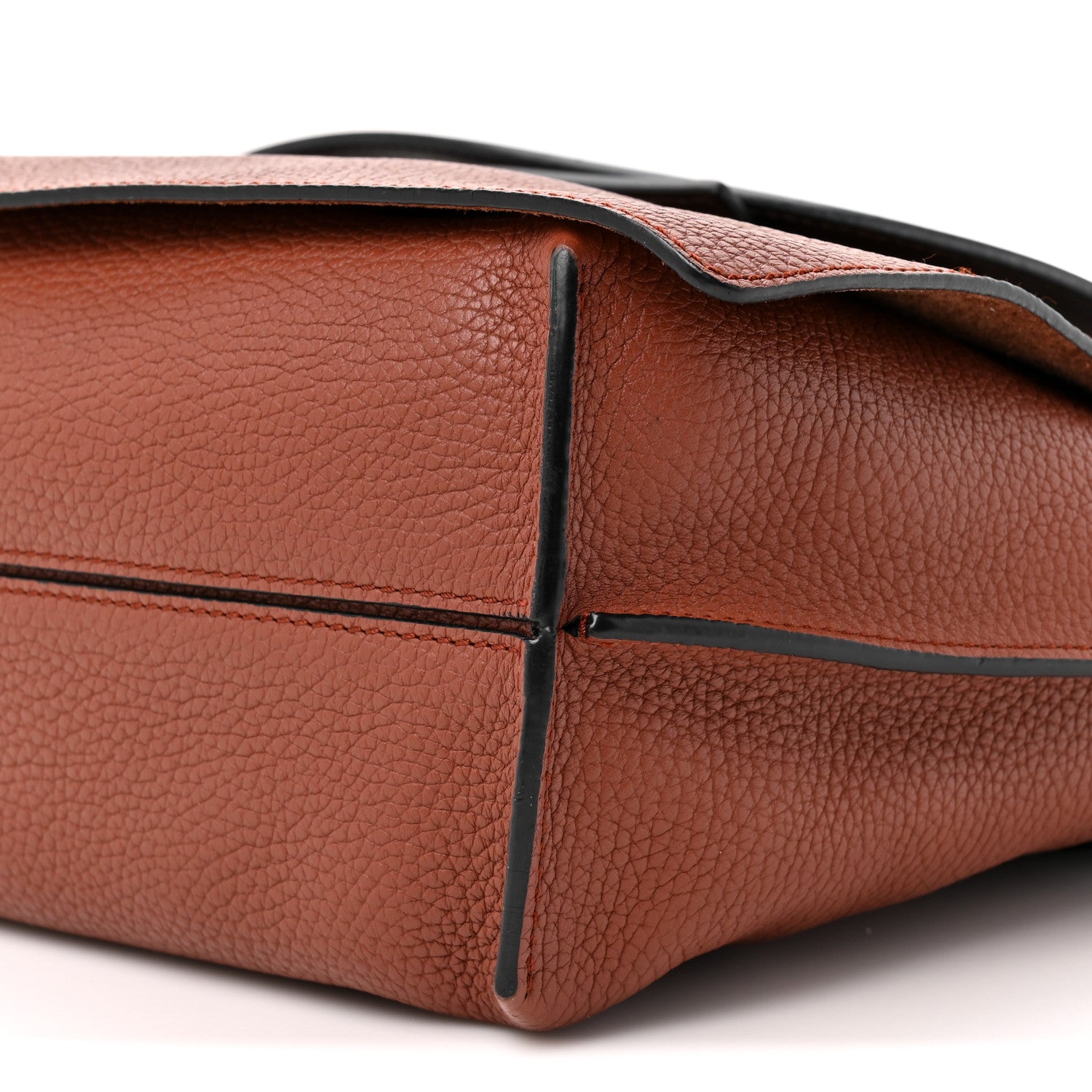 Loewe Soft Grained Calfskin Military Messenger Bag Cognac 7 of 9