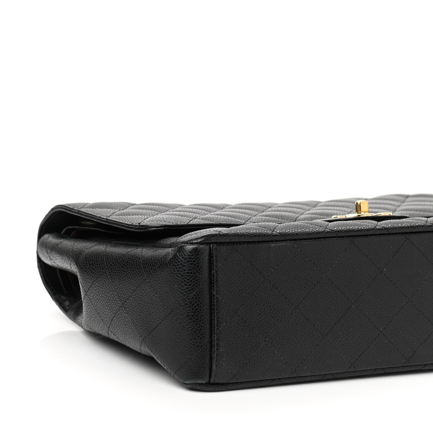 Chanel Caviar Quilted Maxi Double Flap Black 11 of 12