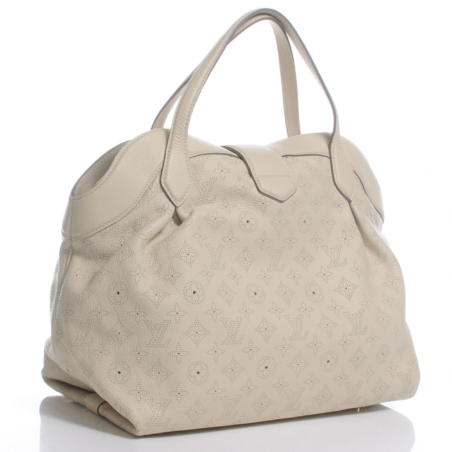 Louis Vuitton Mahina Cirrus MM Ivory 3 of 8