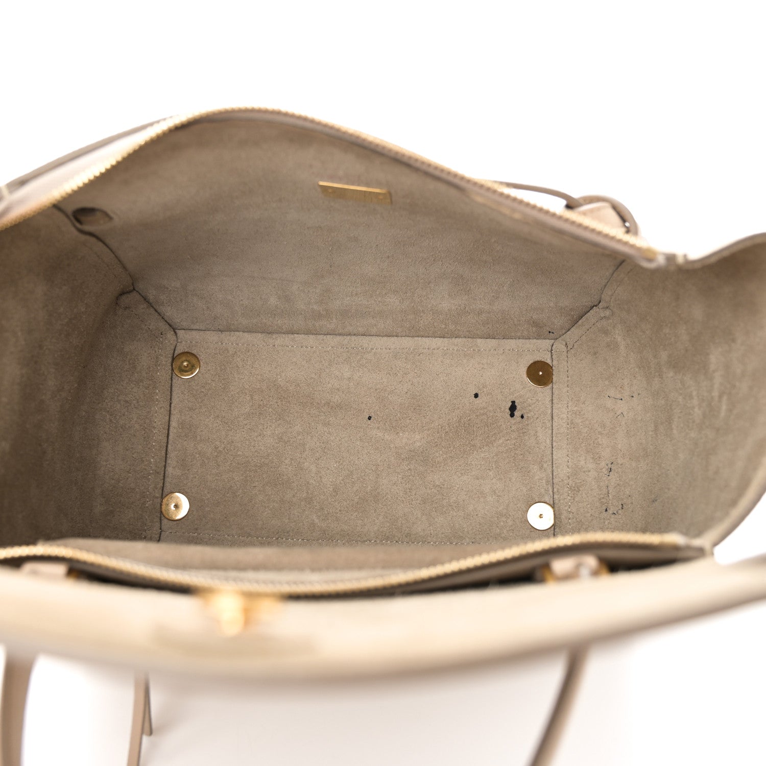 Celine Grained Calfskin Mini Belt Bag Light Taupe 4 of 10
