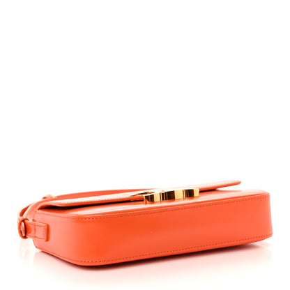 Celine Natural Calfskin Triomphe Shoulder Bag Orange 4 of 11