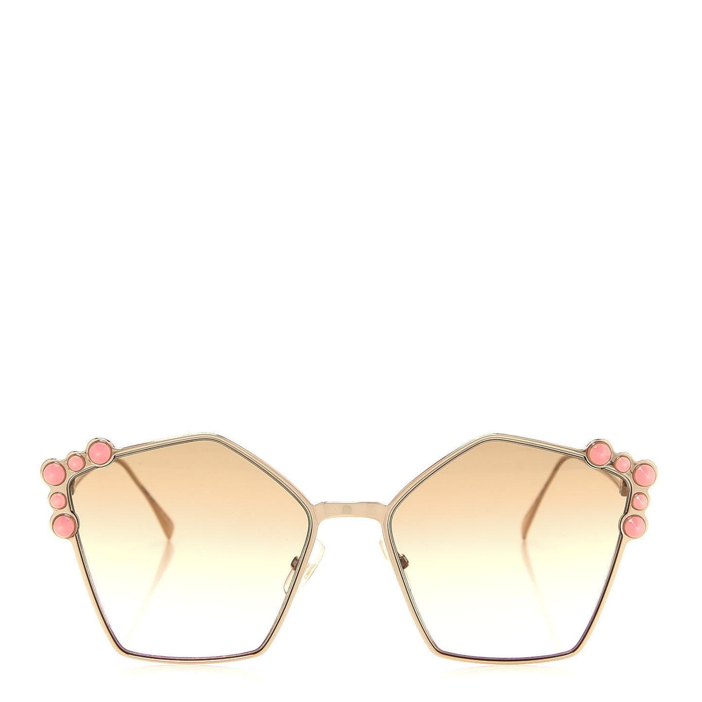 Geometric Dots Sunglasses FF 0261/S Gold