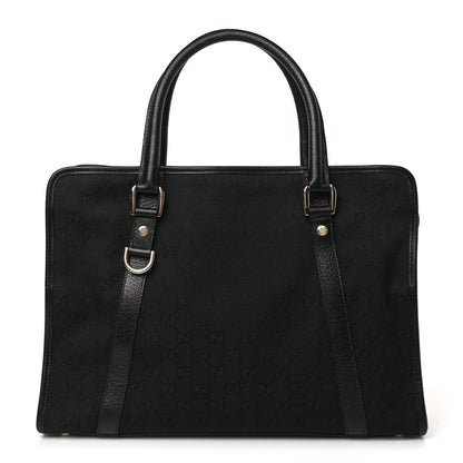 Gucci Monogram Tote Black 1 of 9