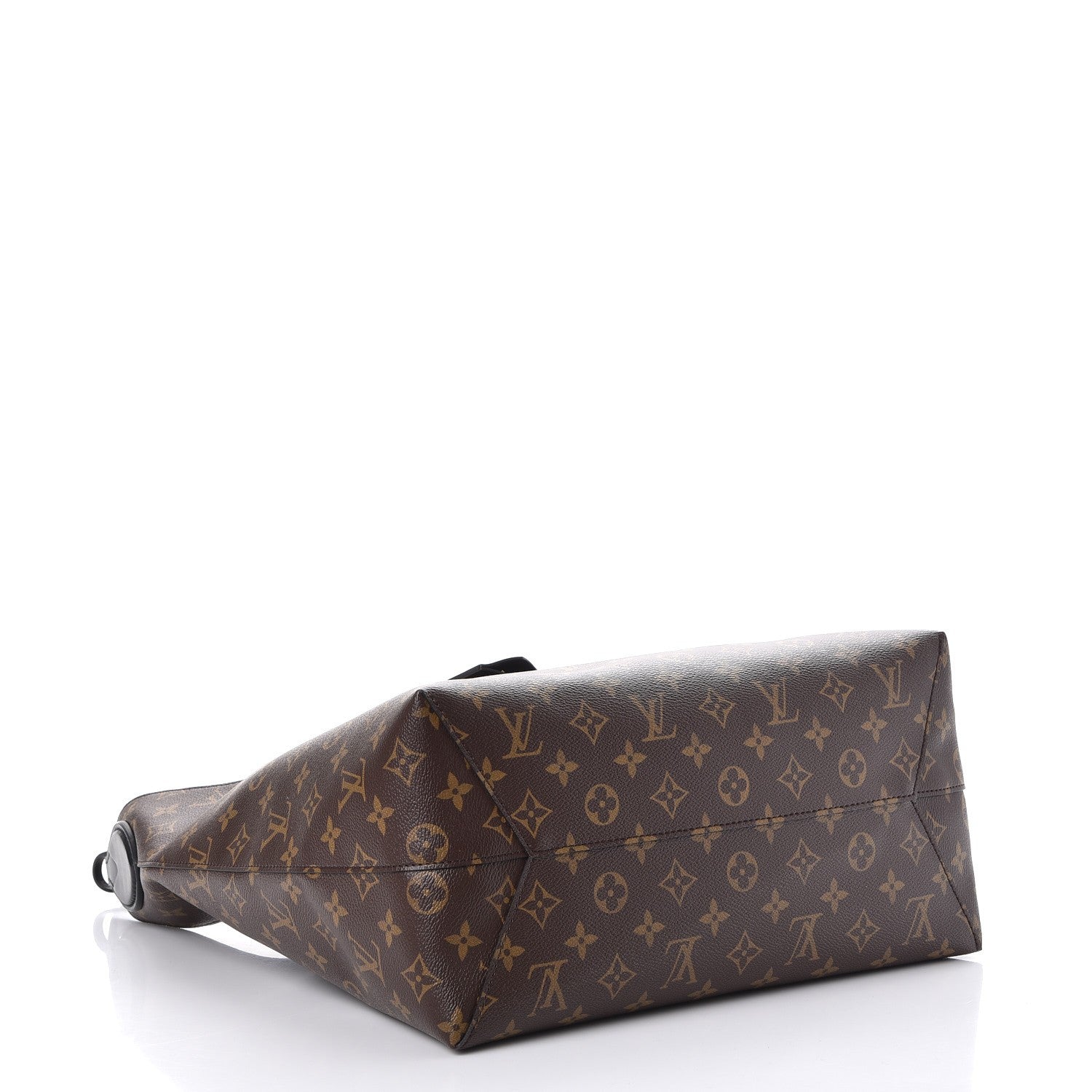 Louis Vuitton Monogram Flower Hobo Black 4 of 8