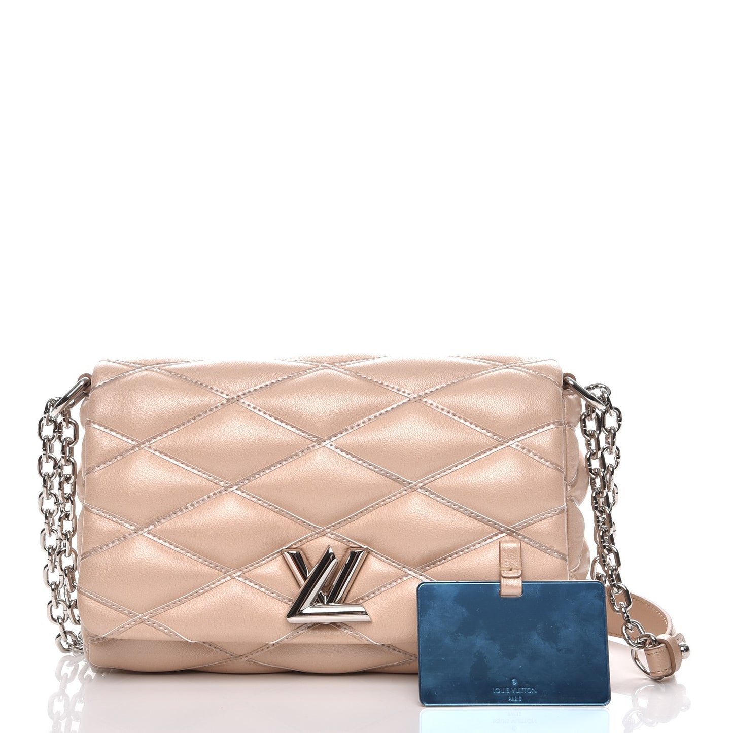 Lambskin Malletage GO-14 PM Champagne