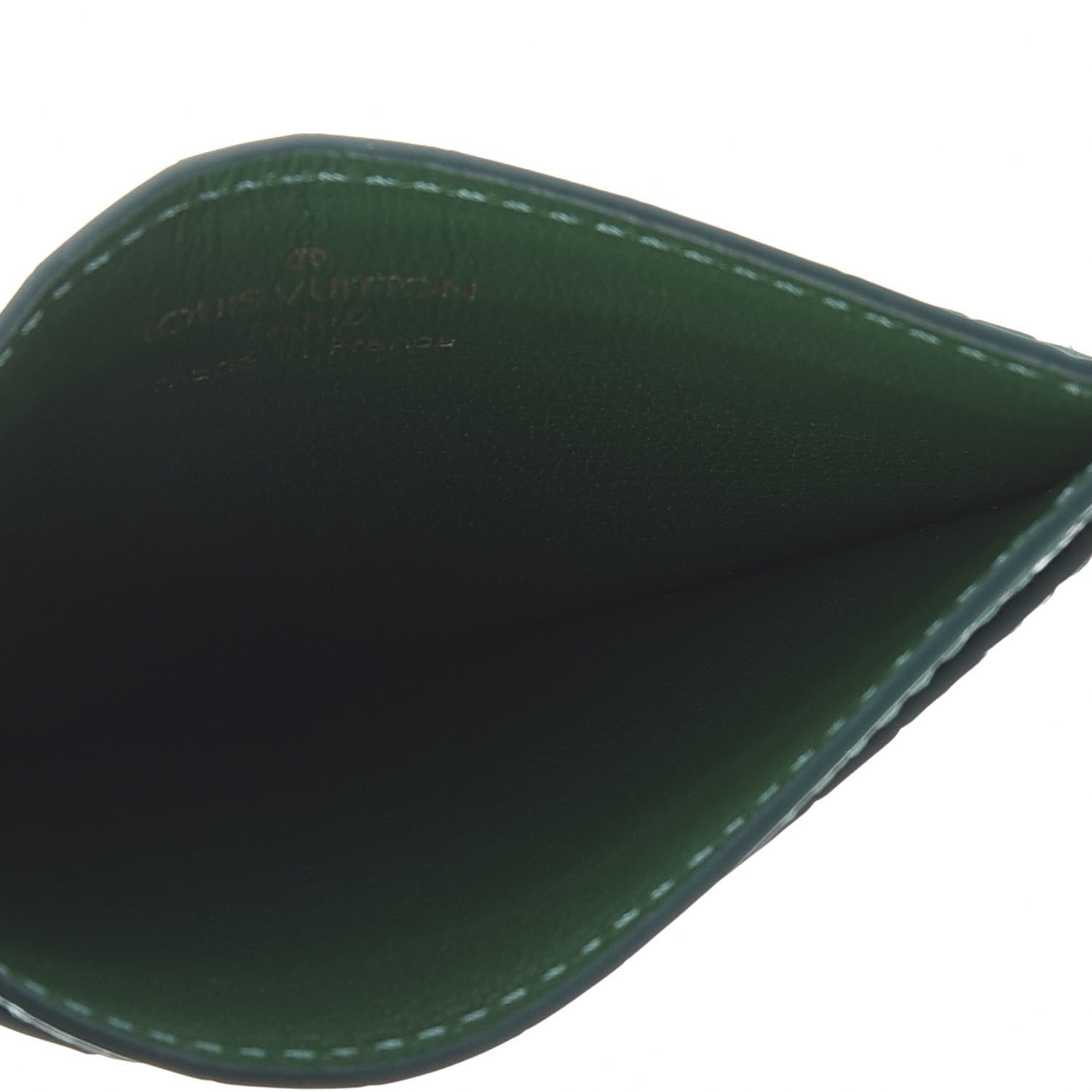 Louis Vuitton Crocodile Card Holder Emeraude 5 of 6