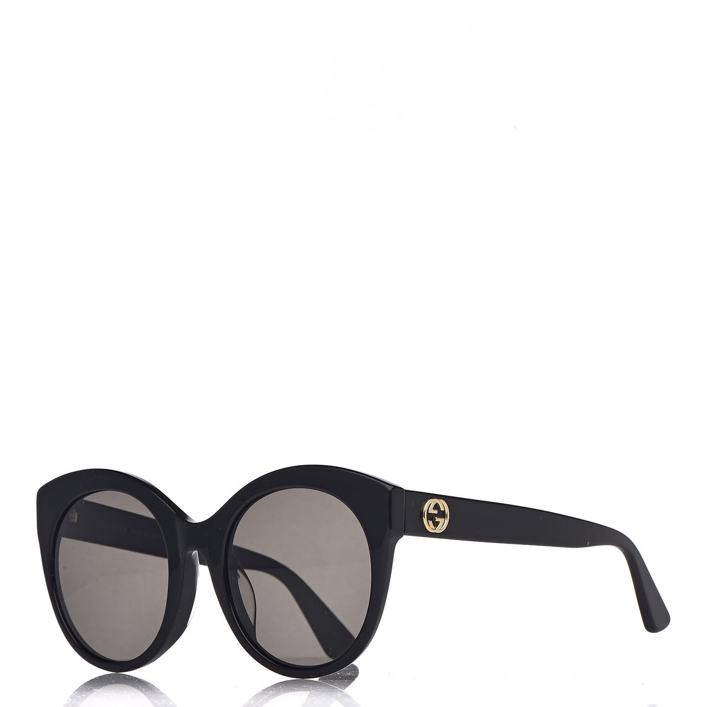 Round GG Sunglasses GG0028SA Black