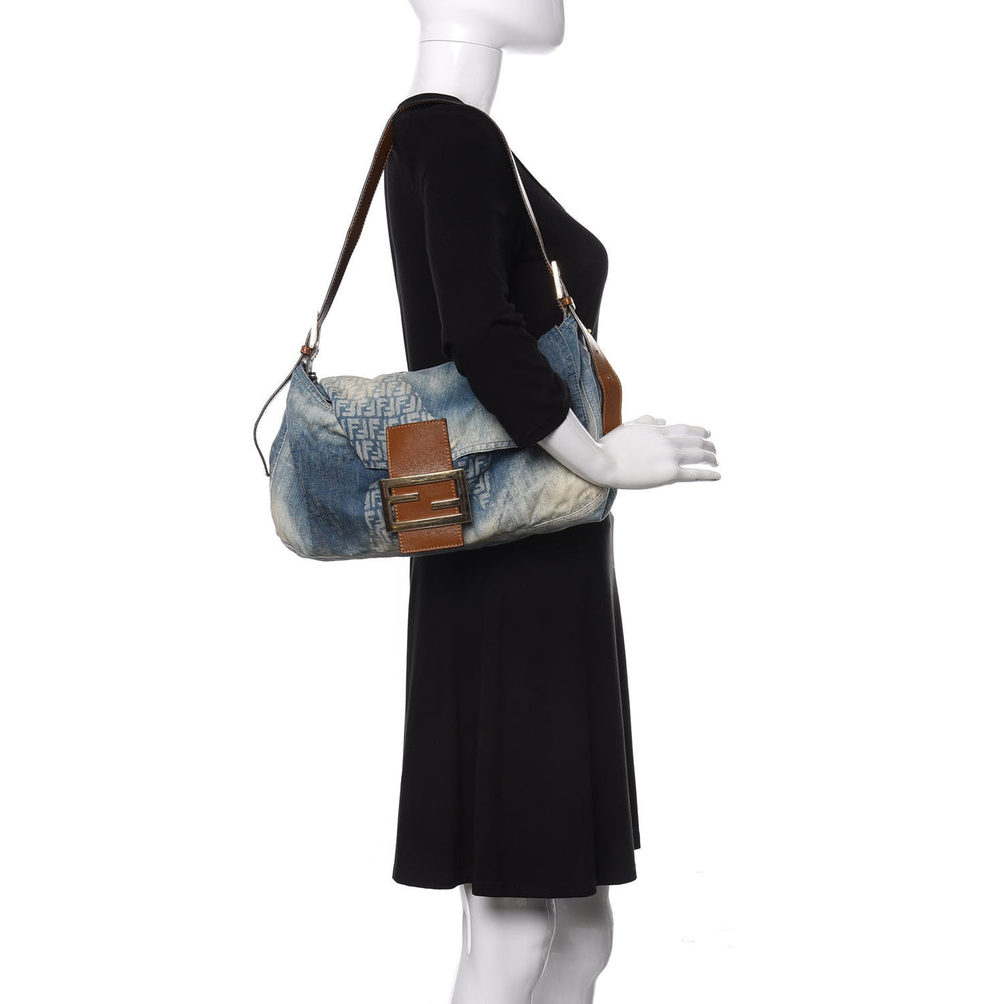 Denim Zucchino Baguette Blue