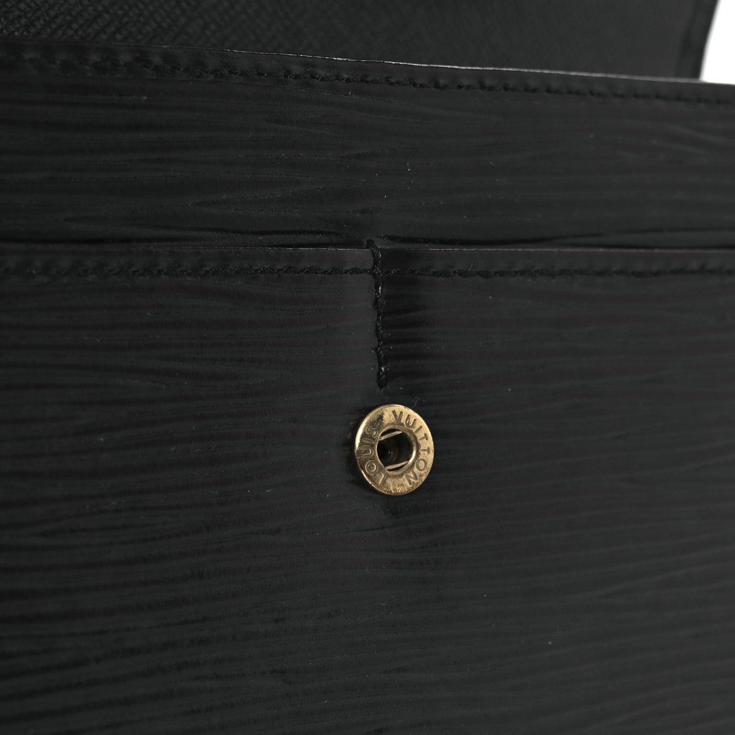 Louis Vuitton Epi Sarah Wallet Black 8 of 9