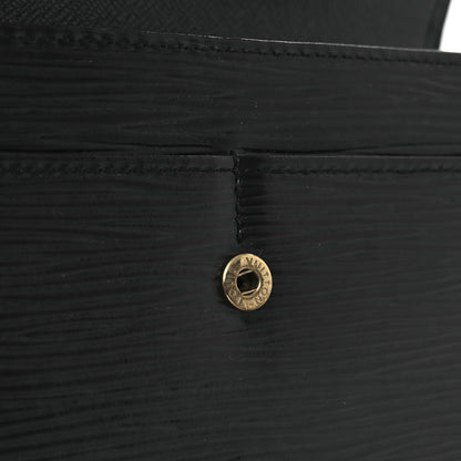 Louis Vuitton Epi Sarah Wallet Black 8 of 9