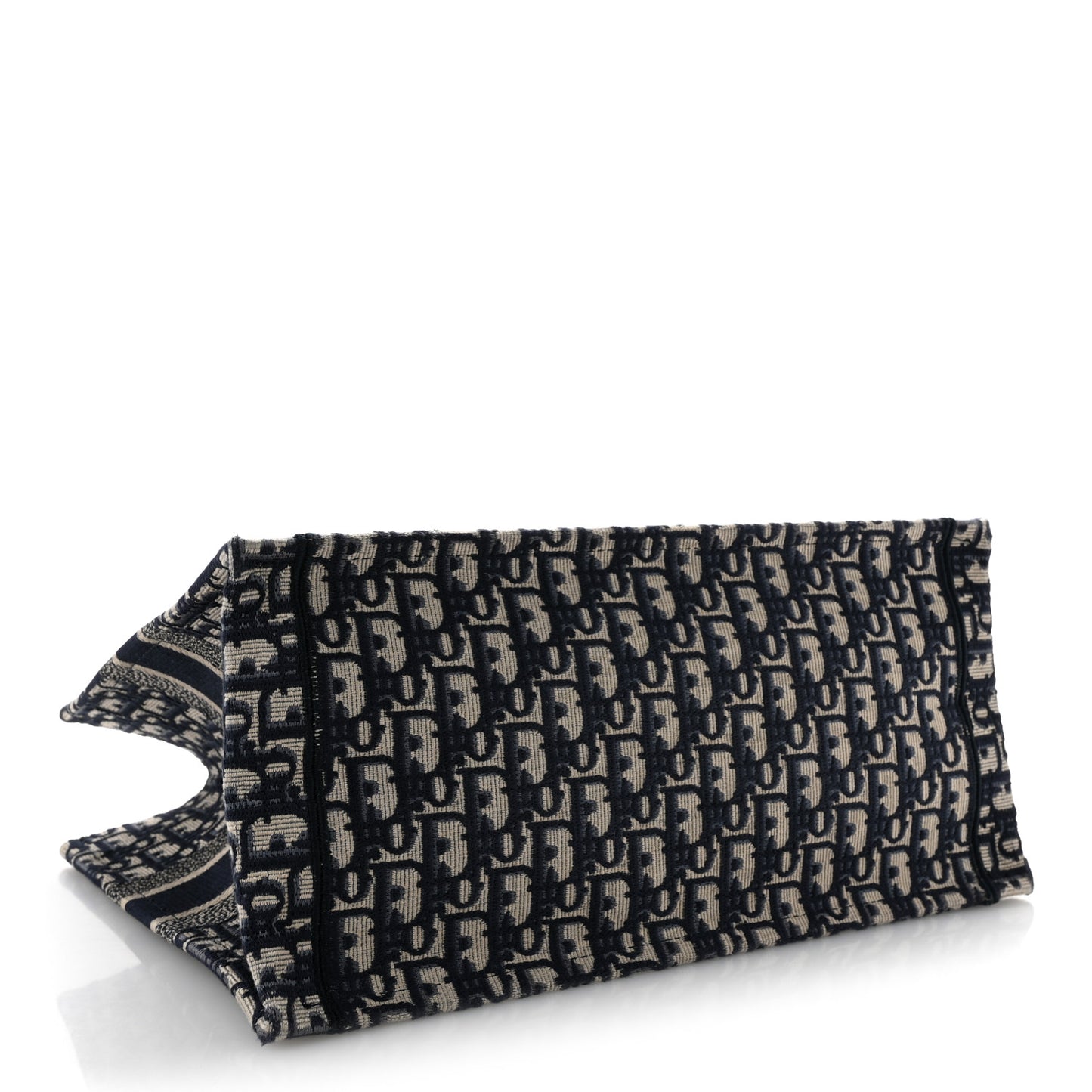 Oblique Medium Book Tote Blue Multicolor