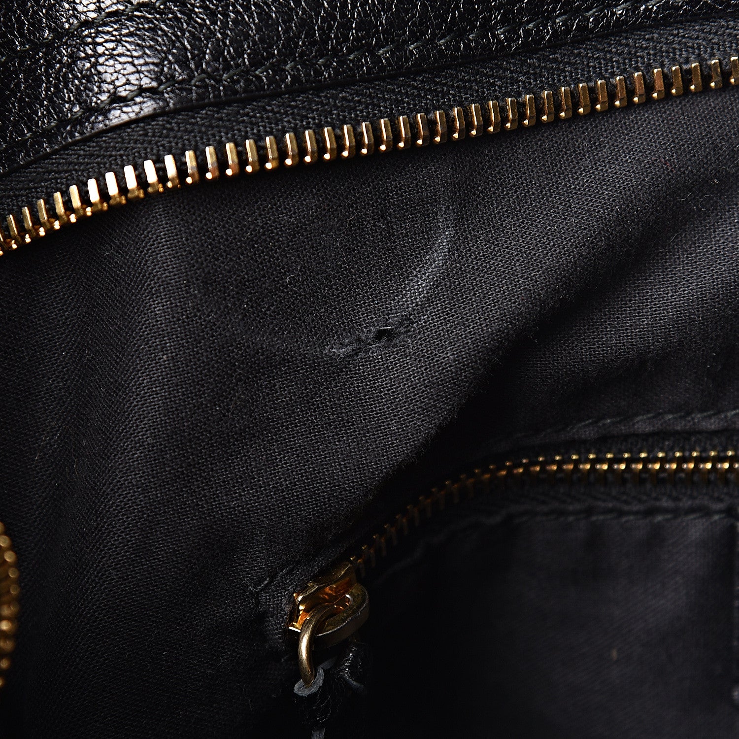 Balenciaga Chevre Gold Metallic Edge Hardware Velo Black 10 of 16