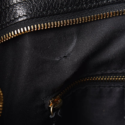 Balenciaga Chevre Gold Metallic Edge Hardware Velo Black 10 of 16