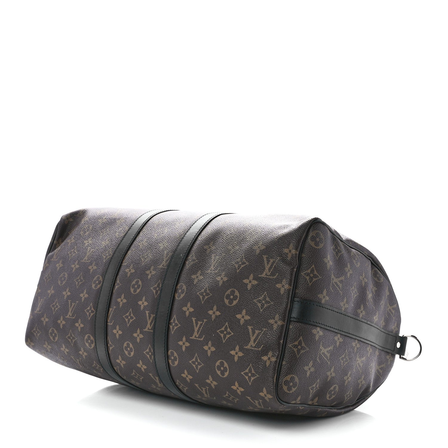Louis Vuitton Monogram Macassar Keepall Bandouliere 45 9 of 11