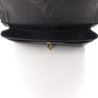 Chanel Caviar Quilted Medium Double Flap Black 5 of 11