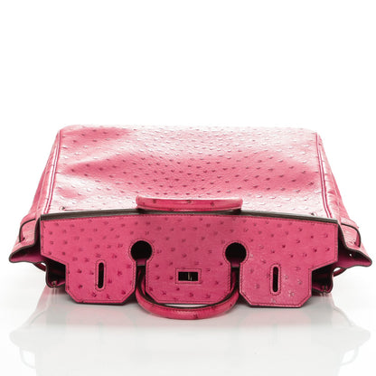 Hermes Ostrich HAC Birkin 32 Fuchsia 28 of 28