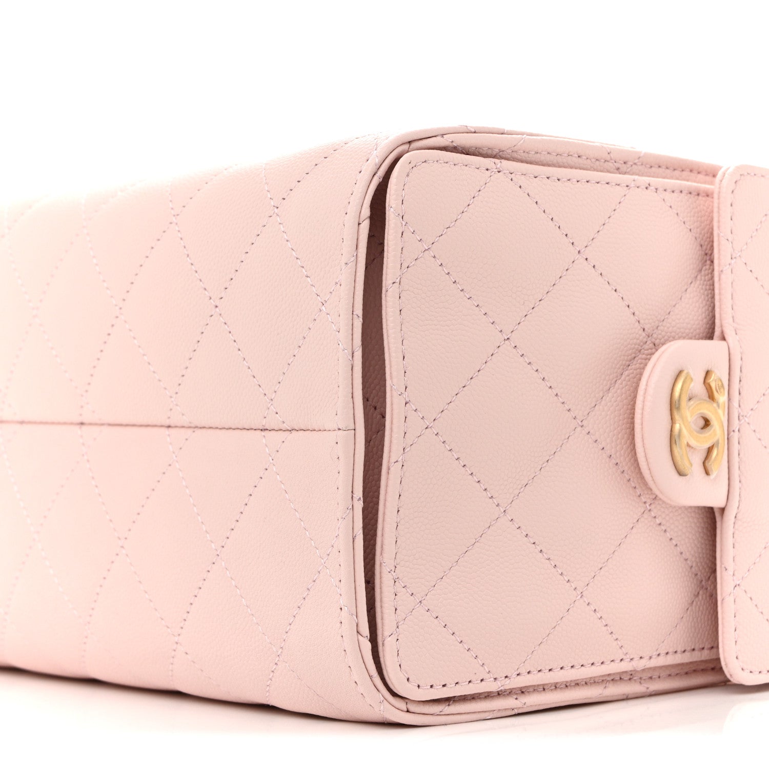 Chanel Caviar Quilted Small Chanel 25 Handbag Light Pink 10 of 11