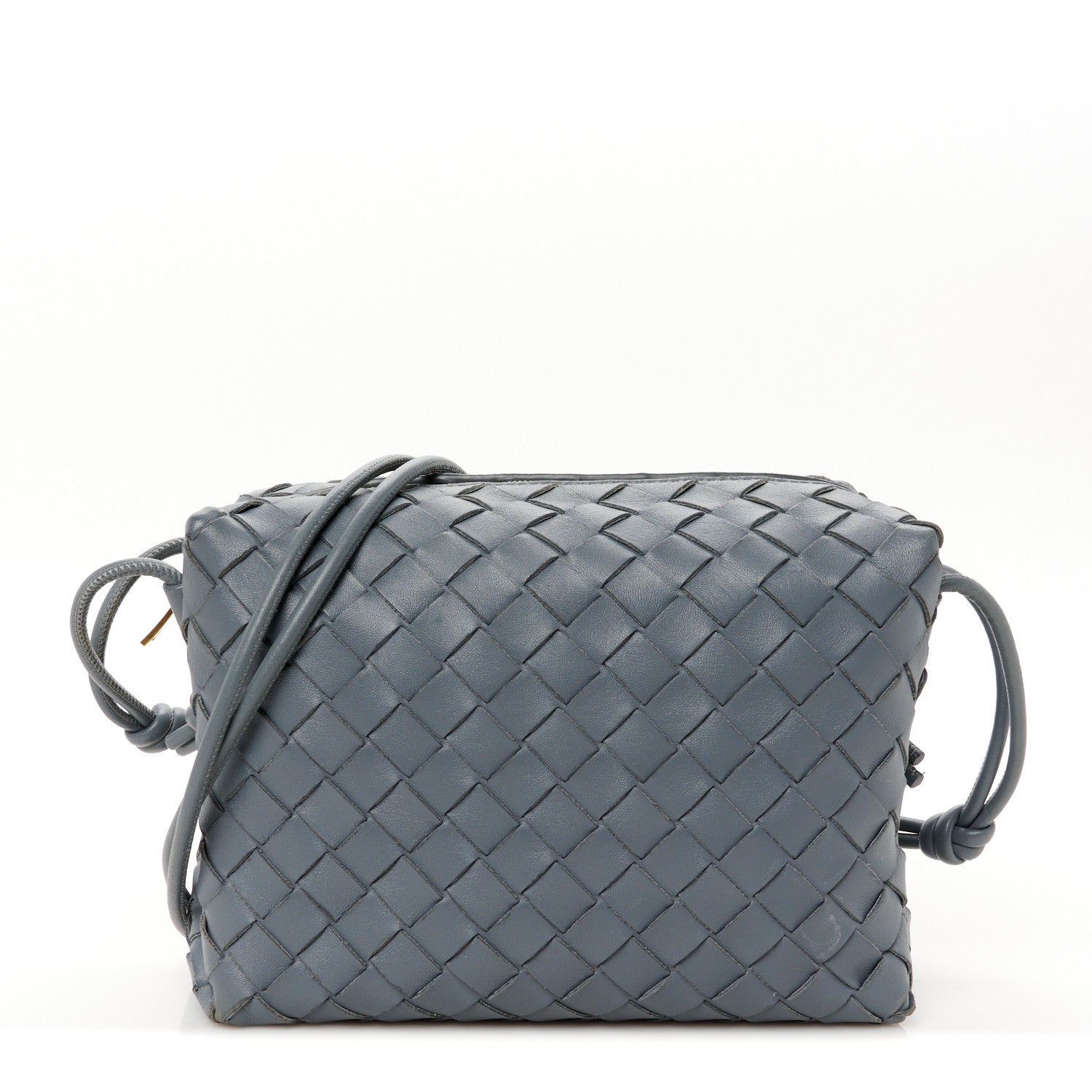 Bottega Veneta Nappa Intrecciato Small Loop Camera Bag Thunder 1 of 9